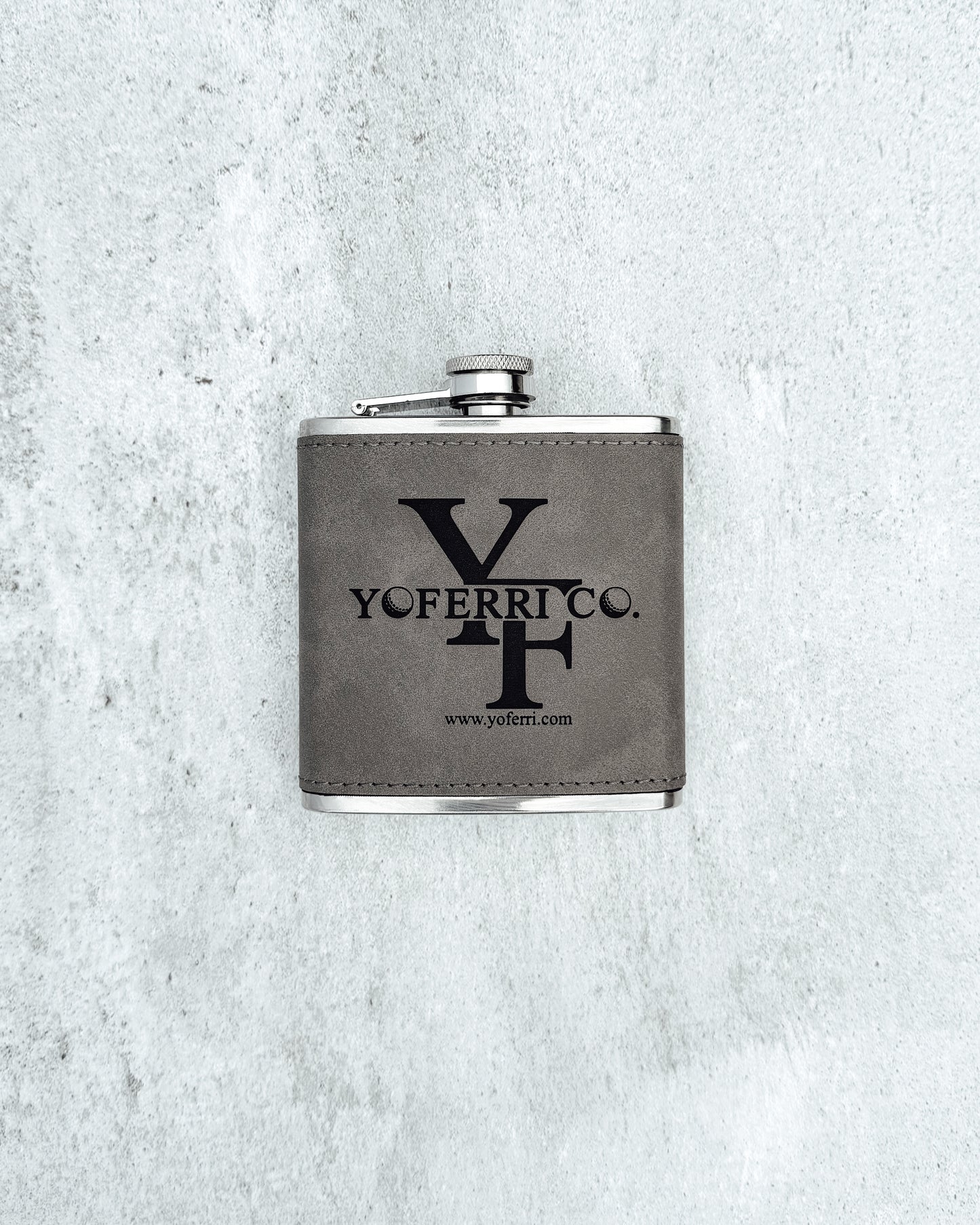 Leatherette Flask