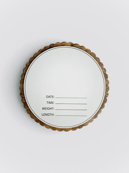 Birth Annoucement Double-Sided Sign